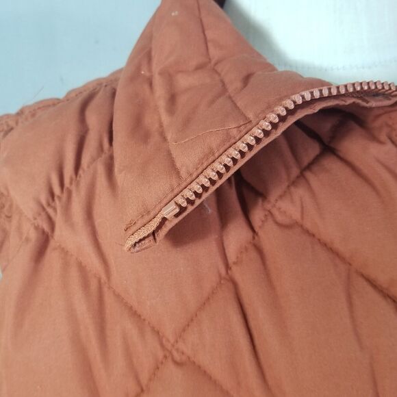 Walls blizzard-pruf puffer vest men’s xl extra large Rust orange vintage USA - Picture 4 of 12